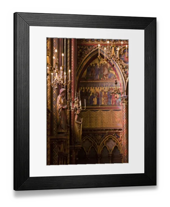 Framed Print : Saint Chapelle, Paris, France Framed Print : Saint Chapelle, Paris, France
