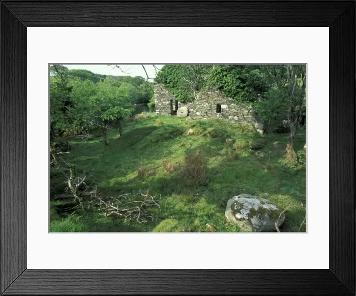 Framed Print : Europe, Ireland, County Mayo. Abandoned Mill Framed Print : Europe, Ireland, County Mayo. Abandoned Mill