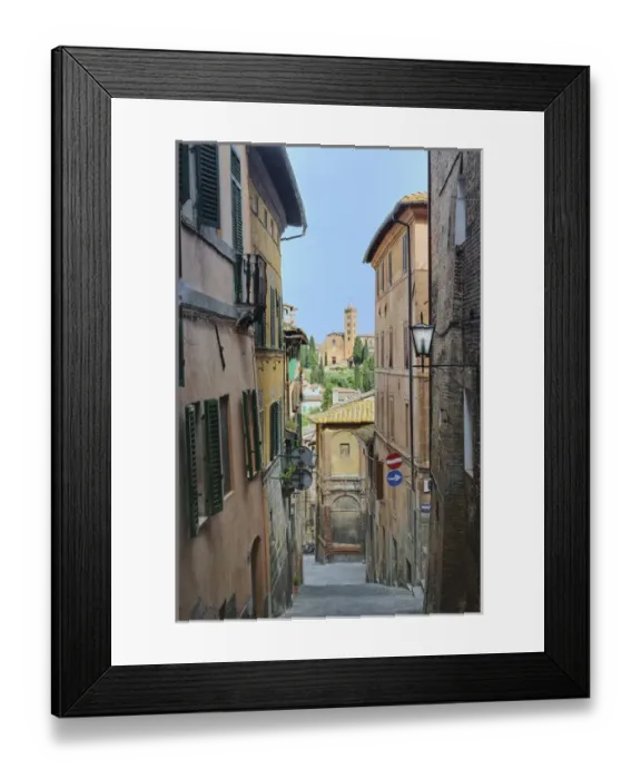 Framed Print : Narrow alley, Florence, Italy Framed Print : Narrow alley, Florence, Italy