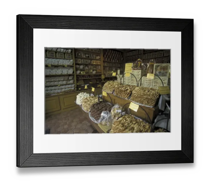 Framed Print : Europe, France, Aix En Provence. Confectionery shop Framed Print : Europe, France, Aix En Provence. Confectionery shop