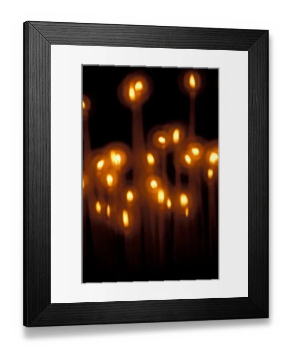 Framed Print : EU, France, Alsace, Metz. Christmas candles Framed Print : EU, France, Alsace, Metz. Christmas candles