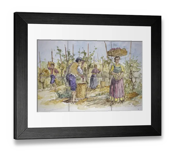 Framed Print : Europe, Italy, Capri. Tiles Framed Print : Europe, Italy, Capri. Tiles