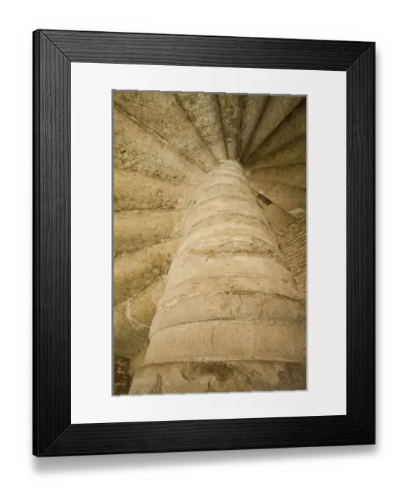 Framed Print : Italy, Venice. Scala Contarni Del Bovolo-Spiral Staircase Framed Print : Italy, Venice. Scala Contarni Del Bovolo-Spiral Staircase