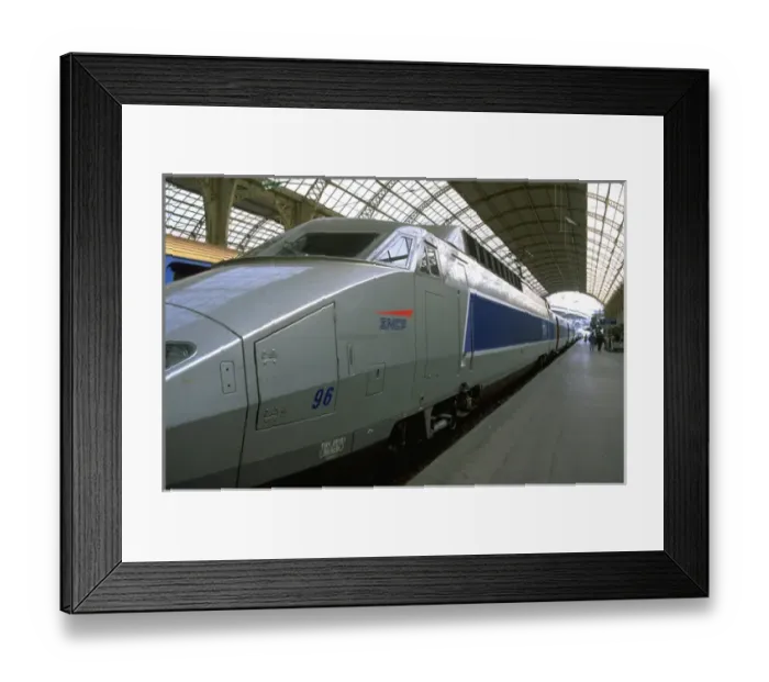 Framed Print : 03. France. TGV train Framed Print : 03. France. TGV train