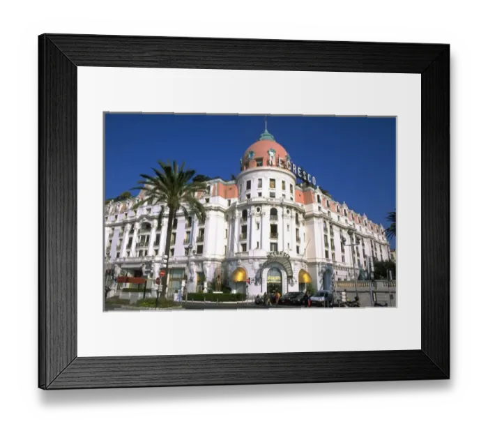 Framed Print : 03. France, Nice. Negresco Hotel Framed Print : 03. France, Nice. Negresco Hotel