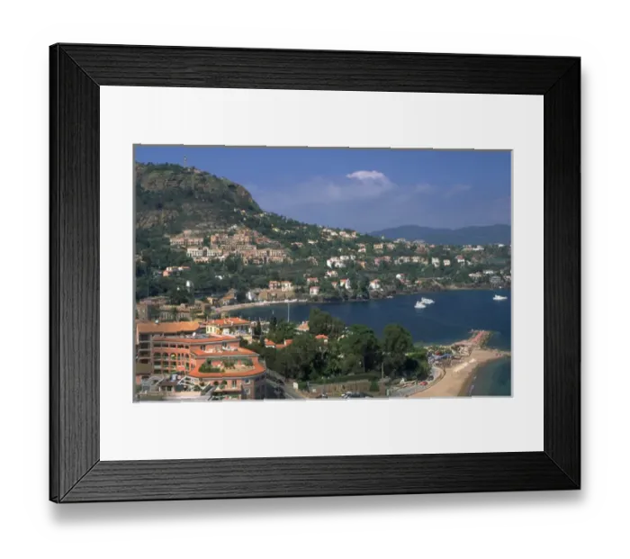 Framed Print : 03. France. Along the French Riviera, west of Nice Framed Print : 03. France. Along the French Riviera, west of Nice