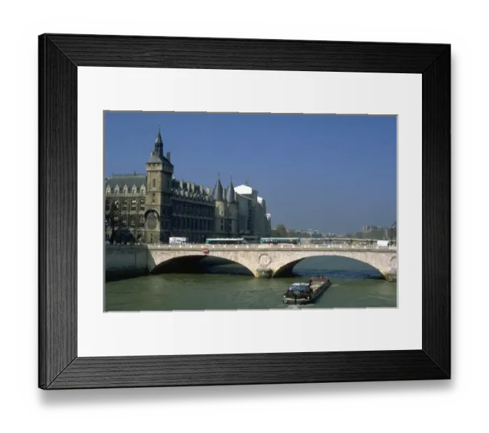 Framed Print : 03. France, Paris. Along the River Seine Framed Print : 03. France, Paris. Along the River Seine