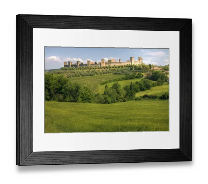 Framed Print : Europe, Italy, Tuscany, Monteriggioni. The hillside town of Monteriggioni Framed Print : Europe, Italy, Tuscany, Monteriggioni. The hillside town of Monteriggioni