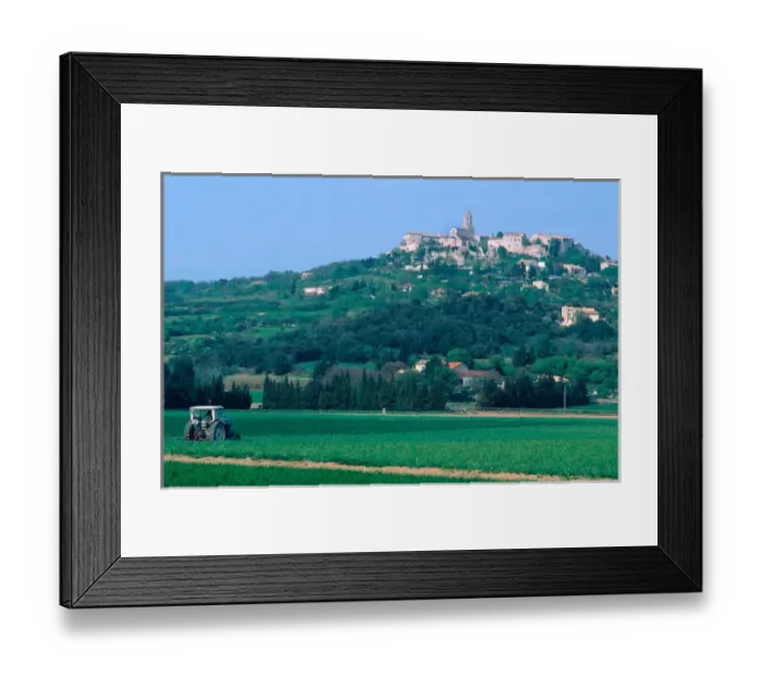 Framed Print : Trois Chateau in St. Paul, France. french, france, francaise, francais, europe Framed Print : Trois Chateau in St. Paul, France. french, france, francaise, francais, europe