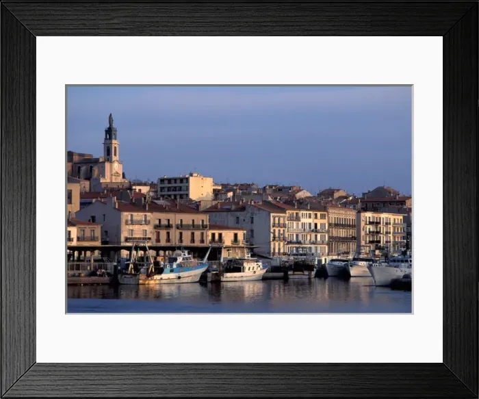 Framed Print : Europe, France, Sete