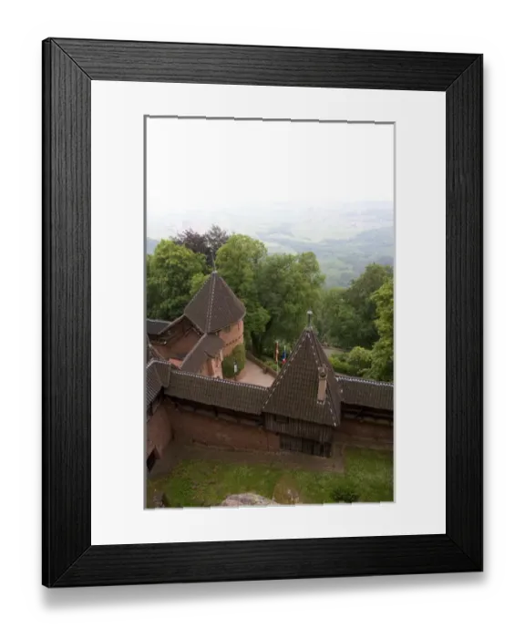 Framed Print : Koeningsberg Castle in Eastern France. france, french, europe, european, travel Framed Print : Koeningsberg Castle in Eastern France. france, french, europe, european, travel