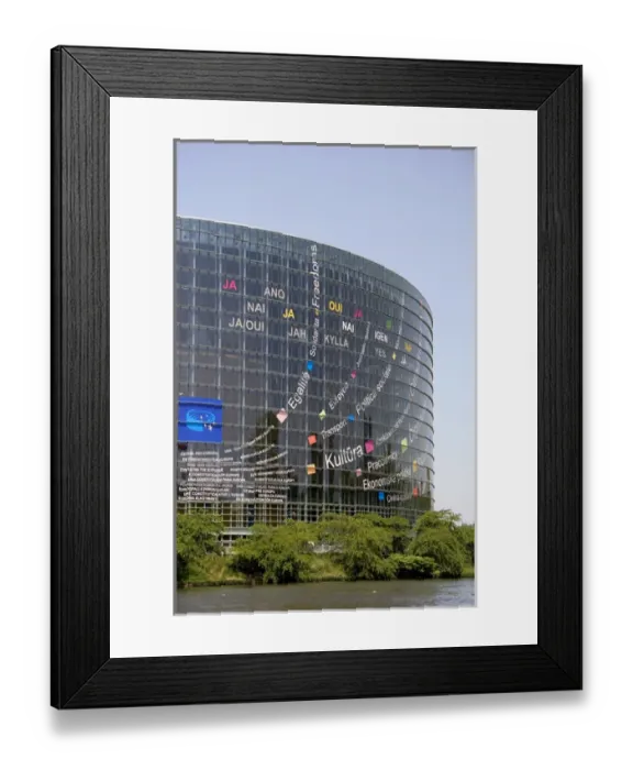 Framed Print : European Union Parliament in Strasbourg, France. european union parliament Framed Print : European Union Parliament in Strasbourg, France. european union parliament