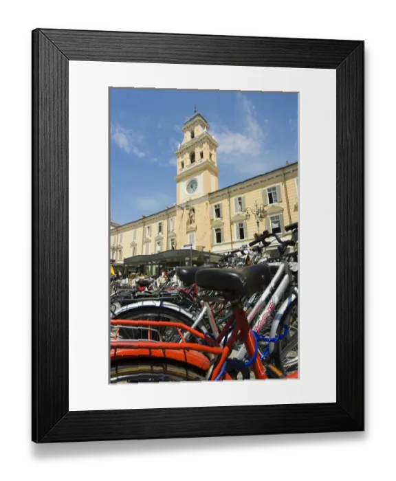 Framed Print : Italy, Parma, Piazza Garibaldi