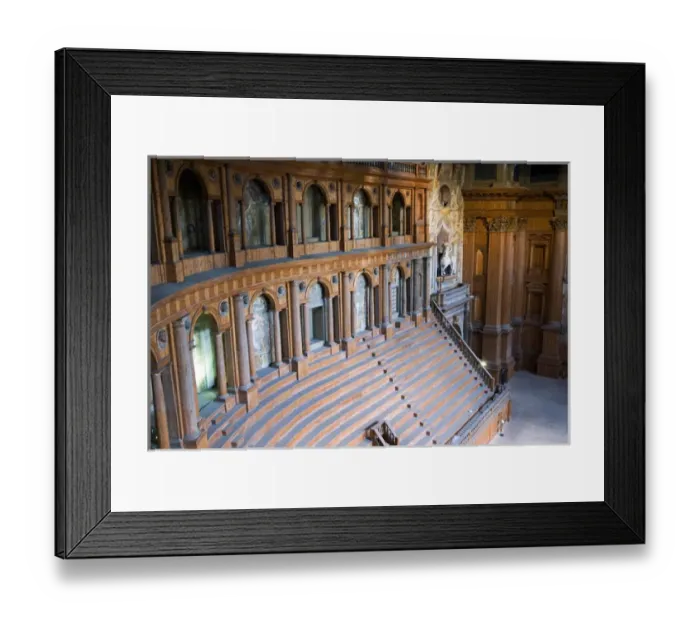 Framed Print : Italy, Parma, Teatro Farnese