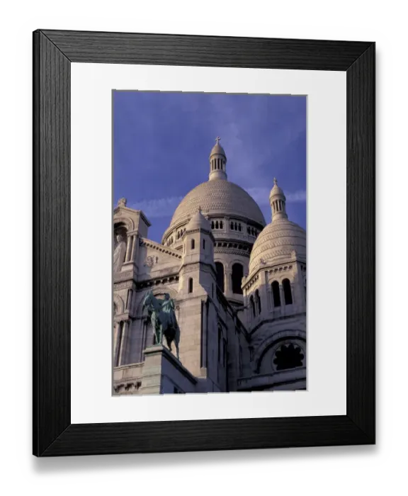 Framed Print : FRANCE, Paris Montmartre The Sacre-Coeur de Basilica