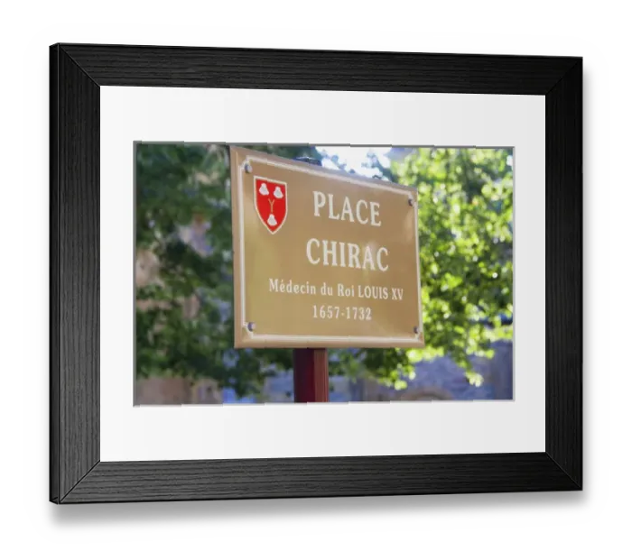 Framed Print : FRANCE, Midi-Pyrenees, Department of Aeyron, Rodez. Sign denoting the plaza dedicated Framed Print : FRANCE, Midi-Pyrenees, Department of Aeyron, Rodez. Sign denoting the plaza dedicated
