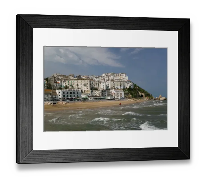 Framed Print : Italy, Puglia, Promontorio del Gargano, Rodi Garganico, Resort Town View Framed Print : Italy, Puglia, Promontorio del Gargano, Rodi Garganico, Resort Town View