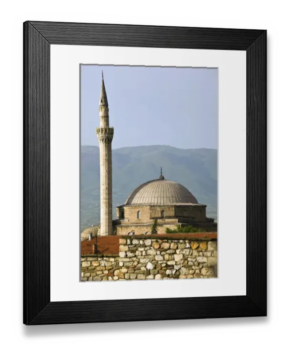 Framed Print : MACEDONIA, Skopje. Carsija Area- Mustafa Pasha Mosque Framed Print : MACEDONIA, Skopje. Carsija Area- Mustafa Pasha Mosque