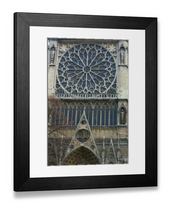 Framed Print : 03. France, Paris, South Rose Window of Notre-Dame Framed Print : 03. France, Paris, South Rose Window of Notre-Dame
