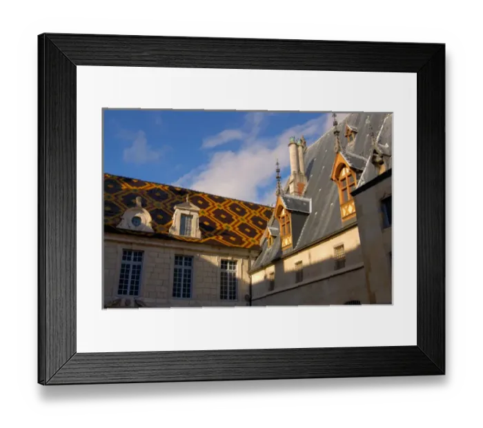 Framed Print : 03. France, Burgundy, Beaune, rooftops of Hotel-Dieu (Editorial Usage Only) Framed Print : 03. France, Burgundy, Beaune, rooftops of Hotel-Dieu (Editorial Usage Only)