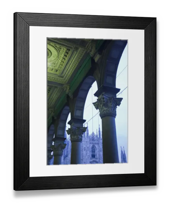 Framed Print : ITALY, Milan Province, Milan. Milan Cathedral, dawn Framed Print : ITALY, Milan Province, Milan. Milan Cathedral, dawn