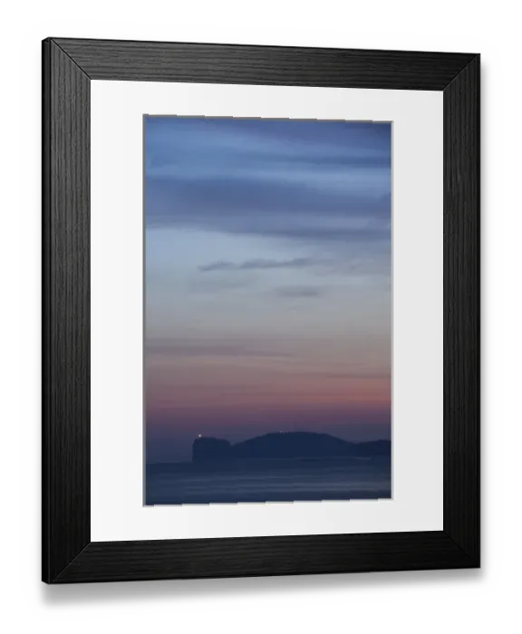 Framed Print : ITALY, Sardinia, Alghero. Capo Caccia cape, dusk Framed Print : ITALY, Sardinia, Alghero. Capo Caccia cape, dusk