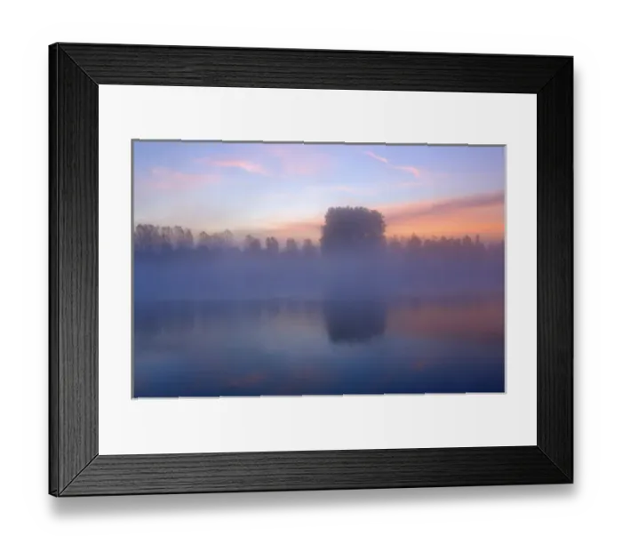 Framed Print : France, Burgundy, Macon, Saone River at dawn