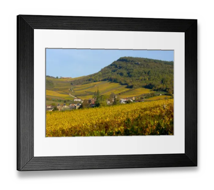 Framed Print : 03. France, Burgundy, Maconnais region, view of countryside Framed Print : 03. France, Burgundy, Maconnais region, view of countryside
