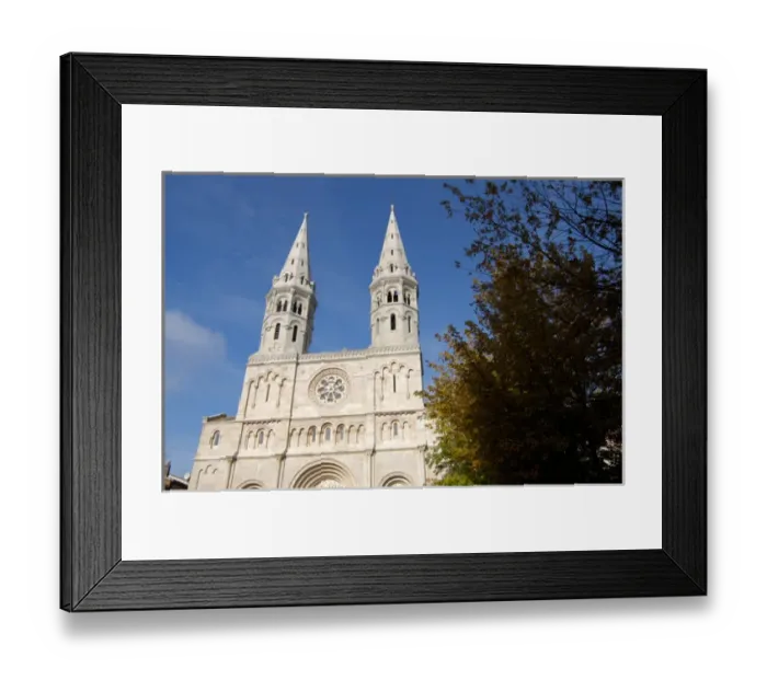 Framed Print : France, Burgundy, Macon, St. Pierre church Framed Print : France, Burgundy, Macon, St. Pierre church