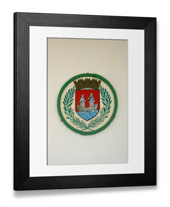 Framed Print : 03. France, Provence, St.-Maries-de-la-Mer, town seal (Editorial Usage Only) Framed Print : 03. France, Provence, St.-Maries-de-la-Mer, town seal (Editorial Usage Only)