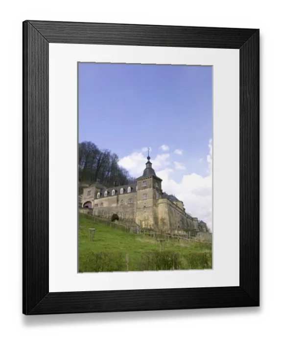 Framed Print : Europe, Netherlands, Limburg, Mstricht, Chateau Neercaane, terraced castle, UNESCO site Framed Print : Europe, Netherlands, Limburg, Mstricht, Chateau Neercaane, terraced castle, UNESCO site