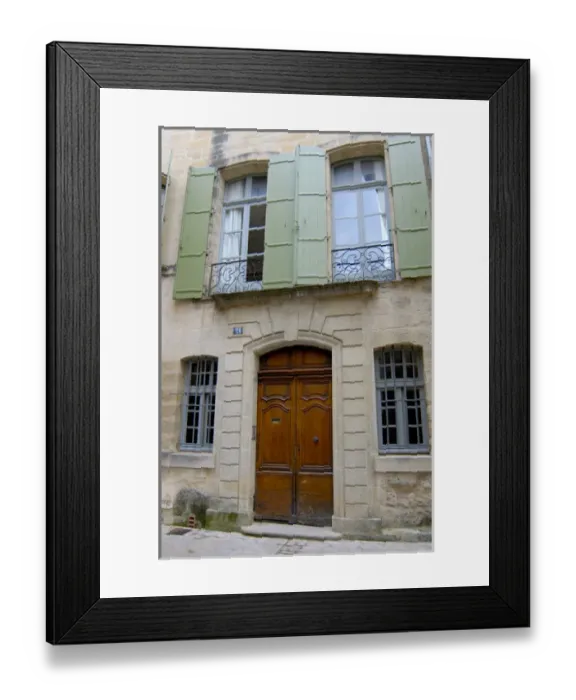 Framed Print : 03. France, Languedoc-Roussillon, Uzes, private home (Editorial Usage Only) Framed Print : 03. France, Languedoc-Roussillon, Uzes, private home (Editorial Usage Only)