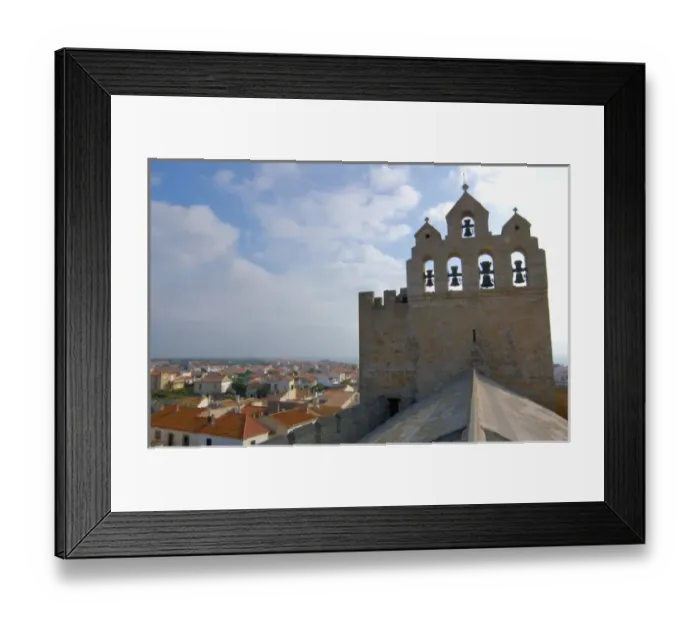 Framed Print : 03. France, Provence, St.-Maries-de-la-Mer, Eglise de Notre-Dame-de-la-Mer bell tower Framed Print : 03. France, Provence, St.-Maries-de-la-Mer, Eglise de Notre-Dame-de-la-Mer bell tower