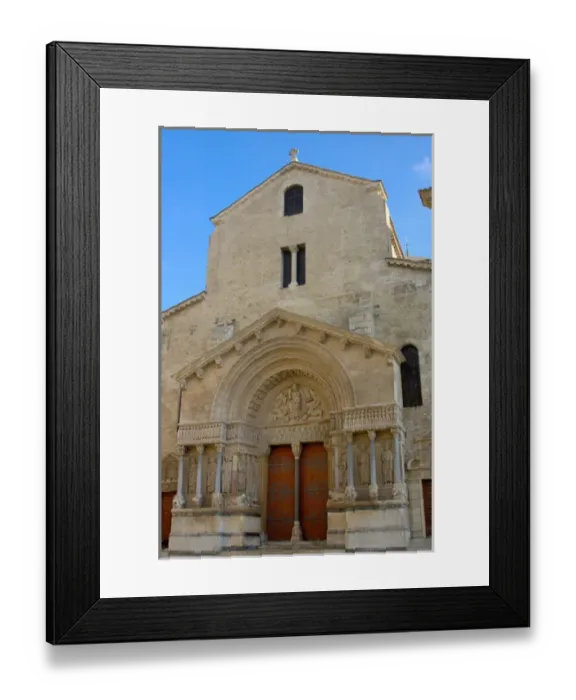 Framed Print : 03. France, Arles, Provence, Eglise St-Trophime Framed Print : 03. France, Arles, Provence, Eglise St-Trophime