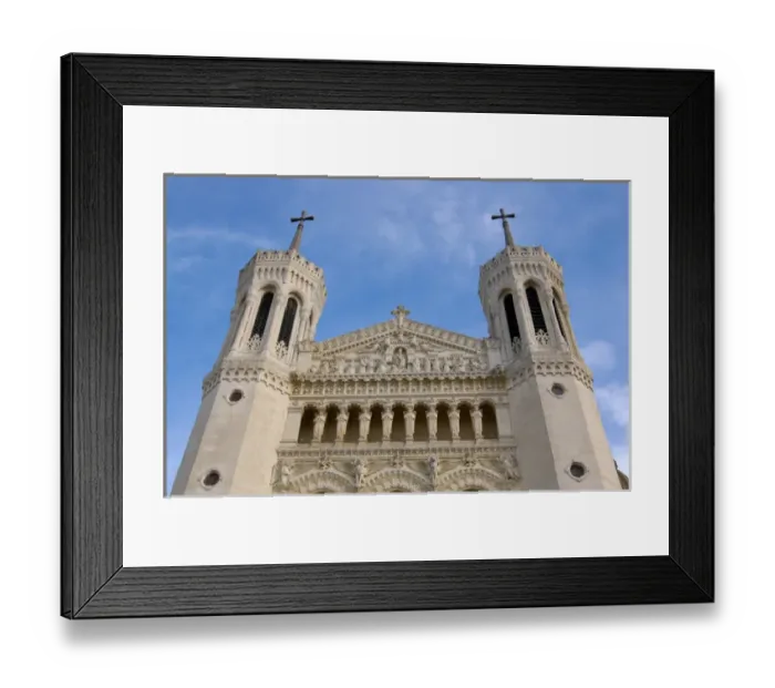 Framed Print : 03. France, Rhone-Alps, Lyon, Basilique Notre-Dame de Fourviere Framed Print : 03. France, Rhone-Alps, Lyon, Basilique Notre-Dame de Fourviere