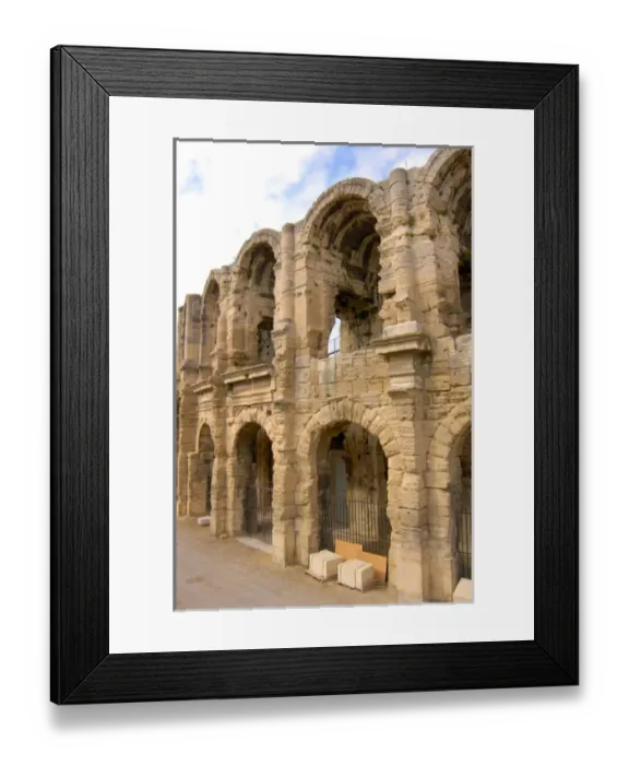 Framed Print : 03. France, Arles, Provence, Roman amphitheatre Framed Print : 03. France, Arles, Provence, Roman amphitheatre