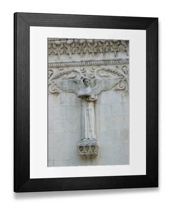 Framed Print : 03. France, Rhone-Alps, Lyon, Basilique Notre-Dame de Fourviere detail Framed Print : 03. France, Rhone-Alps, Lyon, Basilique Notre-Dame de Fourviere detail