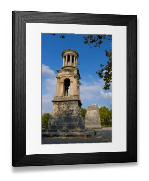Framed Print : 03. France, St. Remy de Provence, Mausolee des Jules