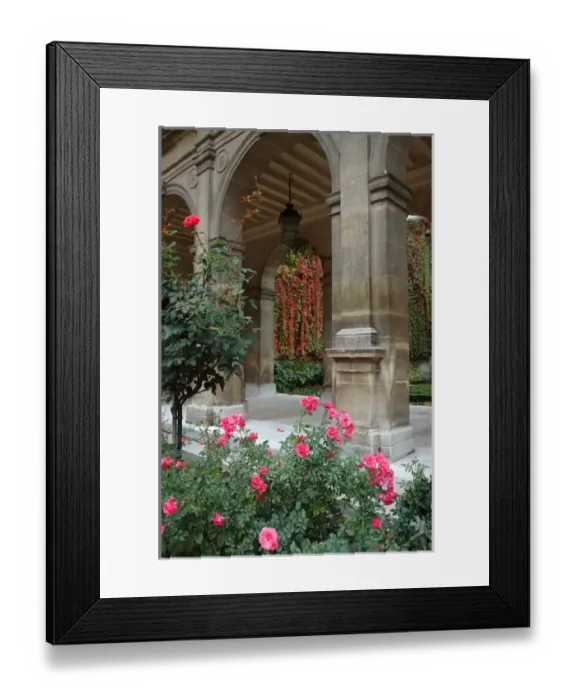 Framed Print : 03. France, Paris, Musee Carnavalet courtyard Framed Print : 03. France, Paris, Musee Carnavalet courtyard