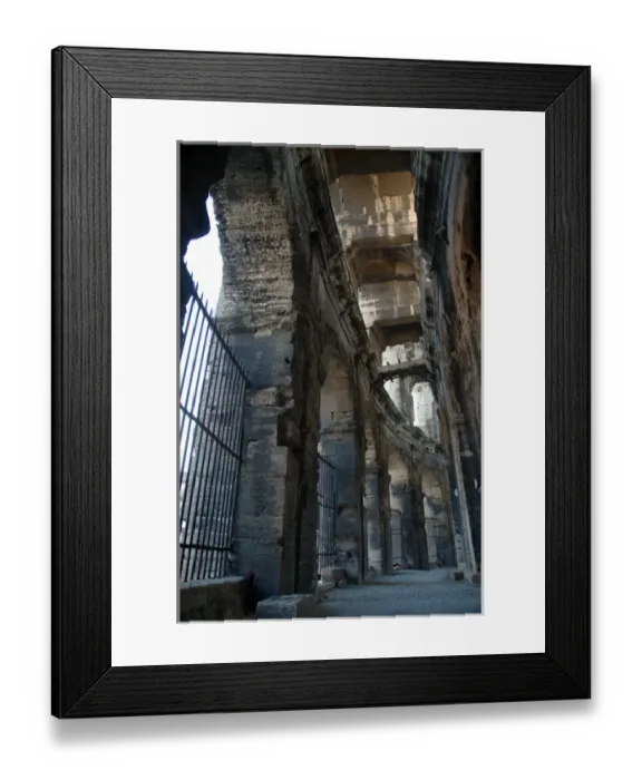 Framed Print : 03. France, Arles, Provence, Roman amphitheatre Framed Print : 03. France, Arles, Provence, Roman amphitheatre