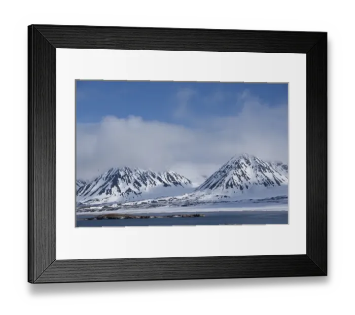 Framed Print : Norway, Arctic Circle, Svalbard Islands, Spitsbergen, Ny Alesund. Kongsfjorden (aka Kings Bay) Framed Print : Norway, Arctic Circle, Svalbard Islands, Spitsbergen, Ny Alesund. Kongsfjorden (aka Kings Bay)