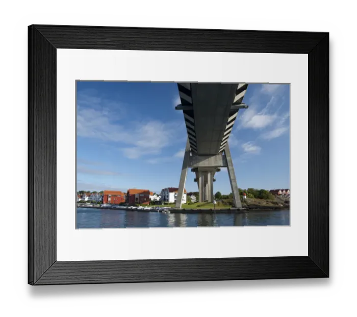 Framed Print : Norway, Stavanger. Bridge from Stavanger to outter island Framed Print : Norway, Stavanger. Bridge from Stavanger to outter island
