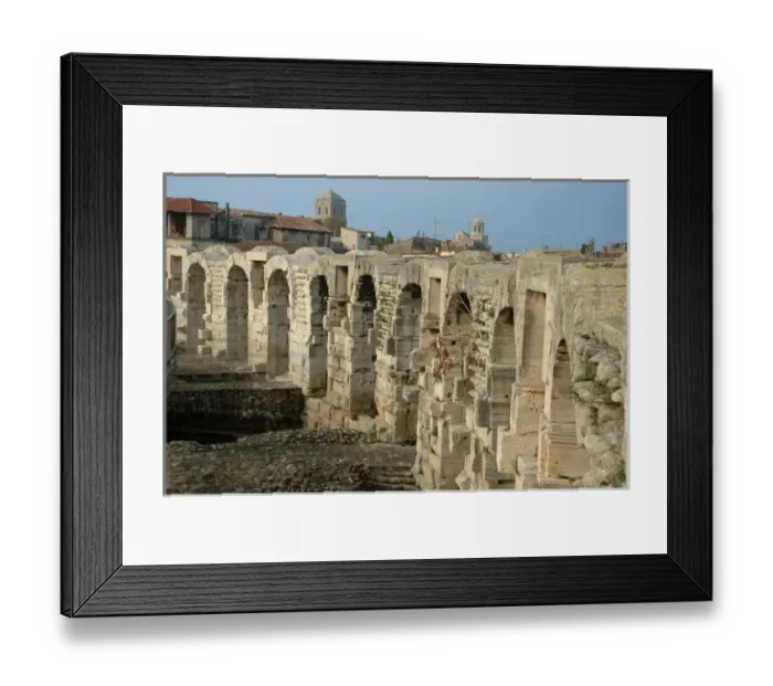 Framed Print : 03. France, Arles, Provence, Roman amphitheatre Framed Print : 03. France, Arles, Provence, Roman amphitheatre