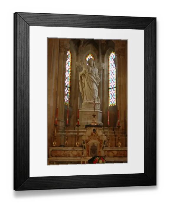 Framed Print : 03. France, Arles, Provence, Madonna and child statue inside Eglise St-Trophime Framed Print : 03. France, Arles, Provence, Madonna and child statue inside Eglise St-Trophime