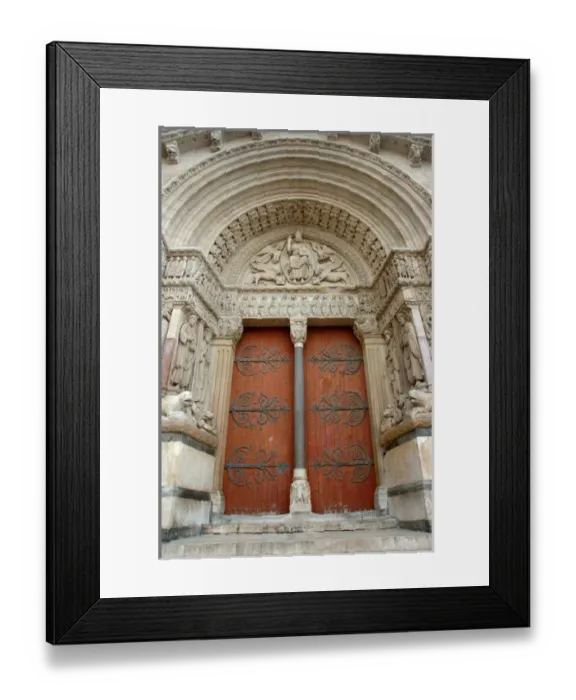Framed Print : 03. France, Arles, Provence, Eglise St-Trophime entrance Framed Print : 03. France, Arles, Provence, Eglise St-Trophime entrance