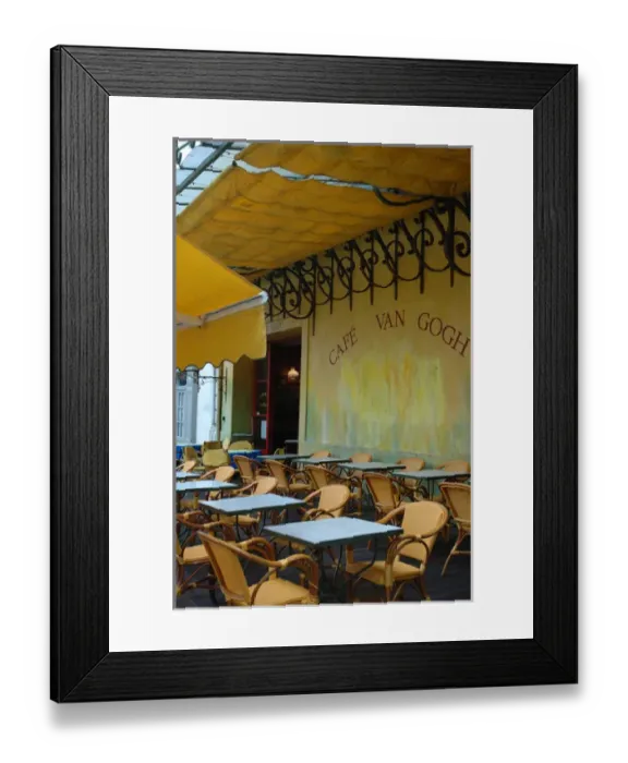 Framed Print : 03. France, Arles, Provence, Cafe Van Gogh (Editorial Usage Only) Framed Print : 03. France, Arles, Provence, Cafe Van Gogh (Editorial Usage Only)