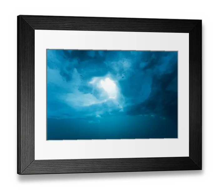 Framed Print : Norway, Svalbard, Spitsbergen Island, Underwater view of first year sea ice along Framed Print : Norway, Svalbard, Spitsbergen Island, Underwater view of first year sea ice along