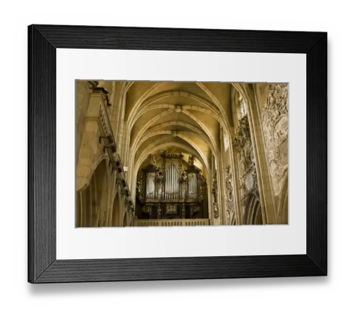 Framed Print : Inside the Evangelical Church, or Evangelische Stadtpfarrkirche, was built in 1520 Framed Print : Inside the Evangelical Church, or Evangelische Stadtpfarrkirche, was built in 1520