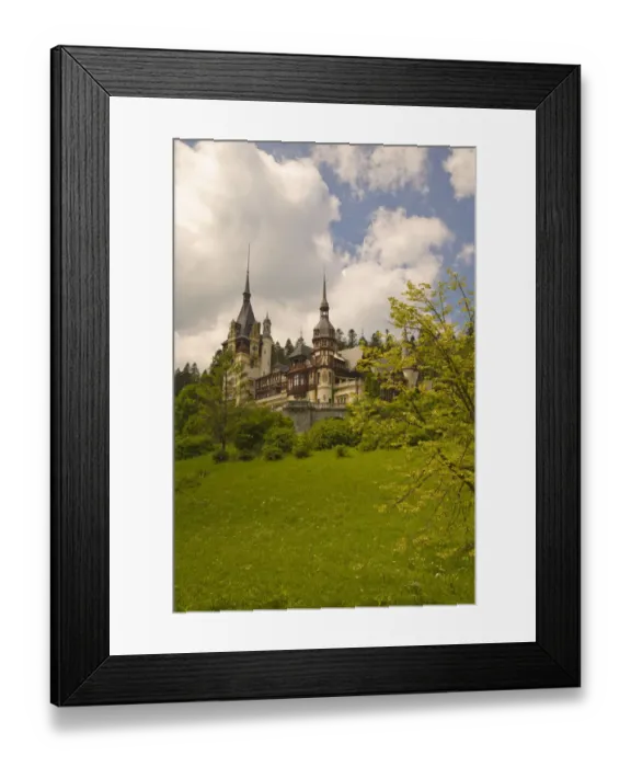 Framed Print : 18th Century Peles Castle, Sinaia, Romania, Eastern Europe