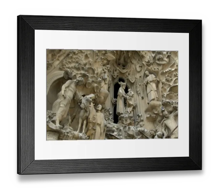Framed Print : Europe, Spain, Catalunya, Barcelona. Sagrada Familia, architecture by Antoni Gaudi Framed Print : Europe, Spain, Catalunya, Barcelona. Sagrada Familia, architecture by Antoni Gaudi